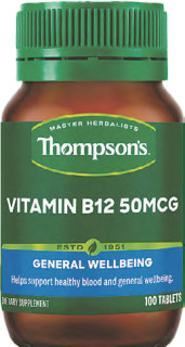 Thompsons-Vitamin-B12-50mcg-100-Tablets on sale