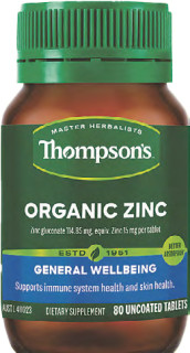 Thompsons-Organic-Zinc-80-Tabs on sale
