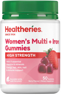 Healtheries-High-Strength-Womens-Multi-Iron-Gummies-50-Gummies on sale