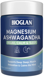 Bioglan-Magnesium-Ashwagandha-Tablets-60s on sale