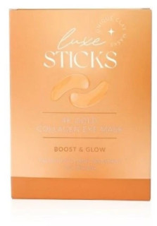 LuxeSticks-24K-Gold-Collagen-Crystal-Eye-Mask on sale