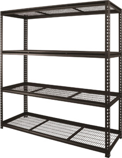 Pinnacle-Hardware-4-Tier-Heavy-Duty-Shelving-Unit on sale