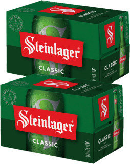 Steinlager-Classic-Bottles-24-Pack on sale