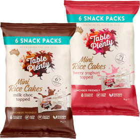 Table-of-Plenty-Mini-Rice-Cakes-6-Pack on sale