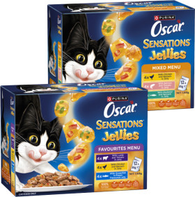 Oscar-Sensations-Cat-Food-Pouches-12-Pack on sale