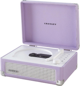 Crosley-Cruiser-Portable-Retro-CD-Player-Lavender on sale