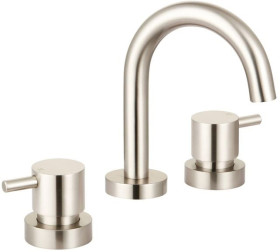 Mondella-Resonance-Brushed-Nickel-14-Turn-Pin-Lever-Basin-Set on sale
