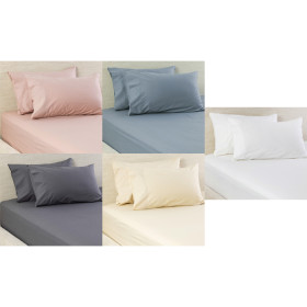 Eva-100-Cotton-Fitted-Sheet-Pillowcases-Packs on sale
