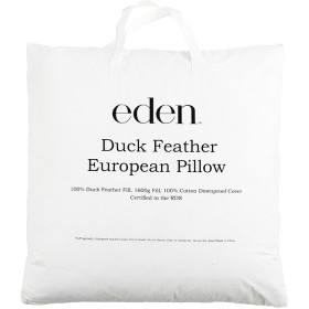 Eden-Duck-Feather-European-Pillow on sale