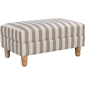 Natural-Stripe-Milford-Ottoman on sale
