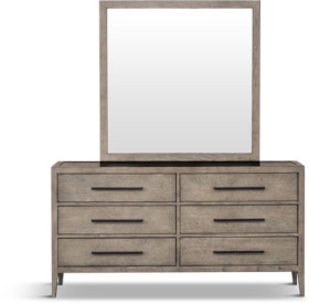 Redbridge-6-Drawer-Dresser-with-Mirror on sale