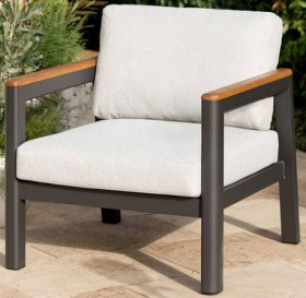 Mimosa-Rhone-AluminiumTimber-1-Seater-Lounge on sale