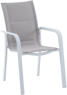 Mimosa-Cordoba-Aluminium-Dining-Chair-White on sale