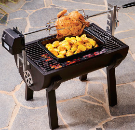 Jumbuck-Novo-Mini-II-Charcoal-Spit-Roaster-with-Rotisserie on sale