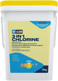Hy-Clor-10kg-3-In-1-Pool-Chlorine on sale
