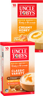 Uncle-Tobys-Oat-Sachets-8-10-Pack on sale