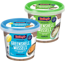 Talleys-Marinated-Mussels-375g on sale