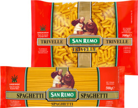 San-Remo-Pasta-375-500g on sale