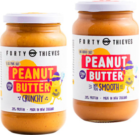 Forty-Thieves-Peanut-Butter-375g on sale