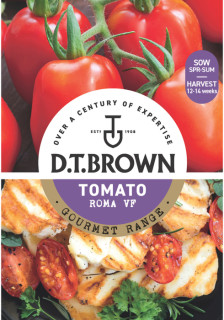 DT-Brown-Gourmet-Roma-VF-Tomato-Seeds on sale