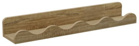 Flexi-Storage-Decorative-Shelving-600mm-x-120mm-x-80mm-Scalloped-Edge-Wall-Shelf-in-Oak on sale