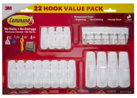 Command-White-Mixed-Wall-Adhesive-Hooks-Value-Pack-22-Pack on sale