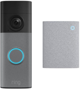 Ring-Video-Doorbell-with-Chime-in-Speckle-Grey on sale