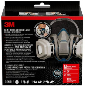 3M-Medium-Paint-Project-Quick-Latch-Reusable-Respirator on sale