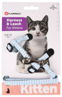 Flamingo-16-25cm-Kitten-Walking-Harness-with-Leash on sale