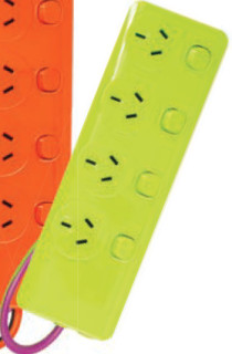 Arlec-4-Outlet-Individually-Switched-Powerboard-PinkGreen on sale