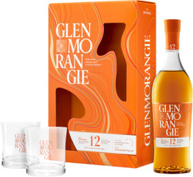 Glenmorangie-12YO-The-Original-Single-Malt-Whisky-2-Glasses-700mL on sale