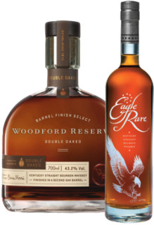 Woodford-Reserve-Double-Oaked-700mL-or-Eagle-Rare-10YO-Single-Barrel-Bourbon-700mL on sale
