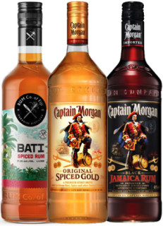 Bati-Rum-Range-1L-or-Captain-Morgan-Spiced-or-Dark-Rum-1L on sale