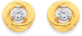 10ct-Element-Lab-Diamond-Swirl-Studs on sale