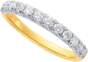 14ct-Element-Lab-Diamond-Band on sale