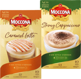 Moccona-Coffee-Sachets-8-10-Pack on sale