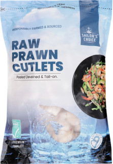 Sailors-Choice-Raw-Prawn-Cutlets-1kg on sale