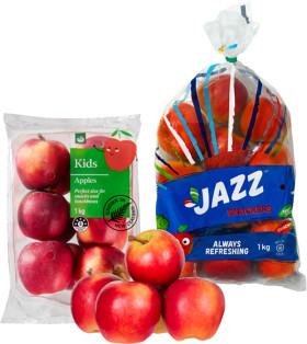 Woolworths-Jazz-Snacker-Apples-1kg-or-Kids-Apples-1kg on sale