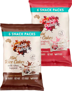 NEW-Table-of-Plenty-Mini-Rice-Cakes-Multipack-6-Pack on sale