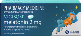 Vigisom-Melatonin-2mg-Tablets-30s on sale