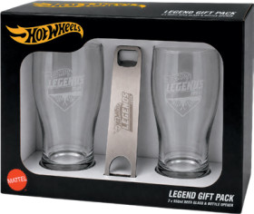 NEW-Hot-Wheels-Legends-Tour-Beer-Glass-Set on sale