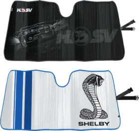 NEW-Shellby-HSV-Front-Accordion-Sunshades on sale