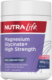 Nutra-Life-Magnesium-Glycinate-Powder-180g on sale