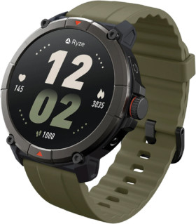 Ryze-Trek-Smart-Watch-GPS-OliveBlack on sale
