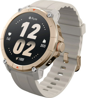 Ryze-Trek-Smart-Watch-GPS-SandWhite on sale