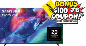 Samsung-55-R85H-Micro-RGB-4K-Smart-AI-TV-2026 on sale