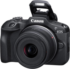 Canon-EOS-R100-Mirrorless-Camera-with-RF-S-18-45mm-Lens on sale
