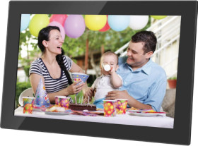 Jackson-Frameo-Premium-Glass-Smart-Photo-Frame-10-16GB-Black on sale