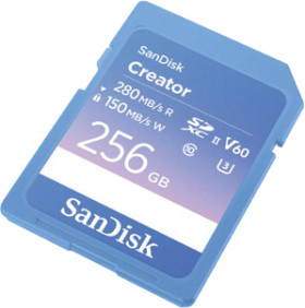 Sandisk-Creator-SD-UHS-II-Card-256GB on sale