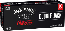 Jack-Daniels-Double-Jack-Coca-Cola-7-10-x-330mL-Cans on sale